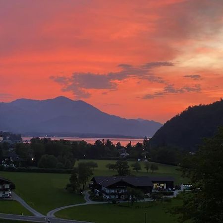 Schoene Ferienwohnung Mit Wolfgangseeblick ストローブル エクステリア 写真