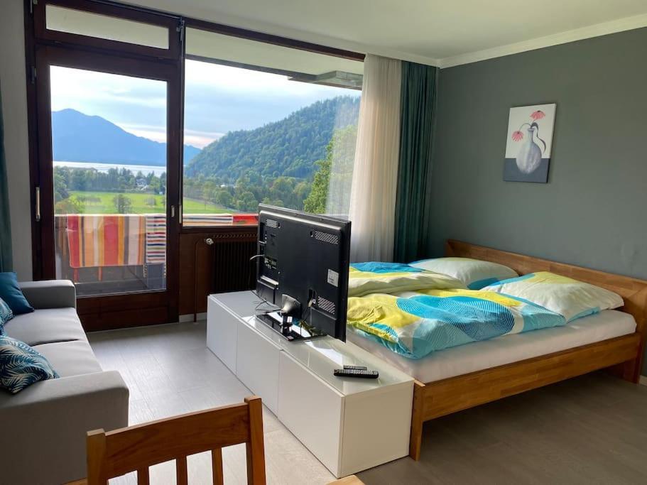 Schoene Ferienwohnung Mit Wolfgangseeblick ストローブル エクステリア 写真